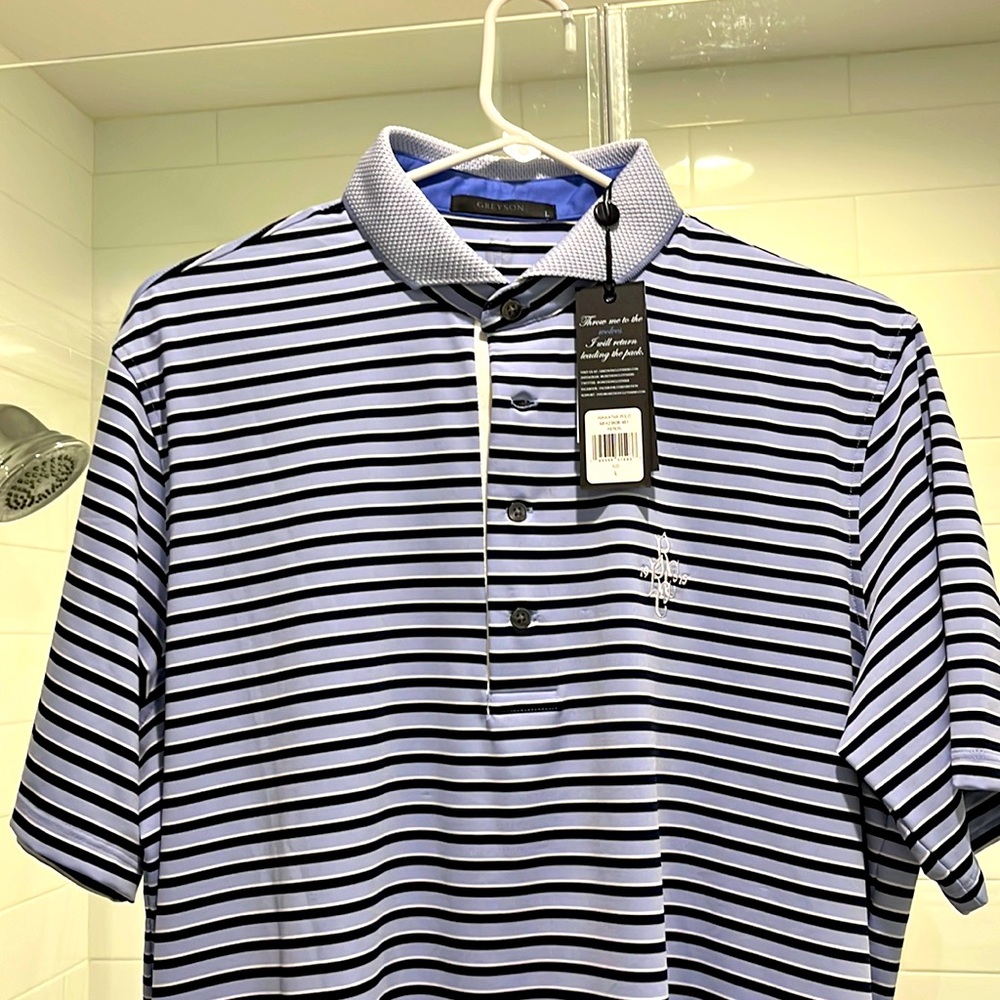 Greyson Clothiers Hiawatha Polo in Heron